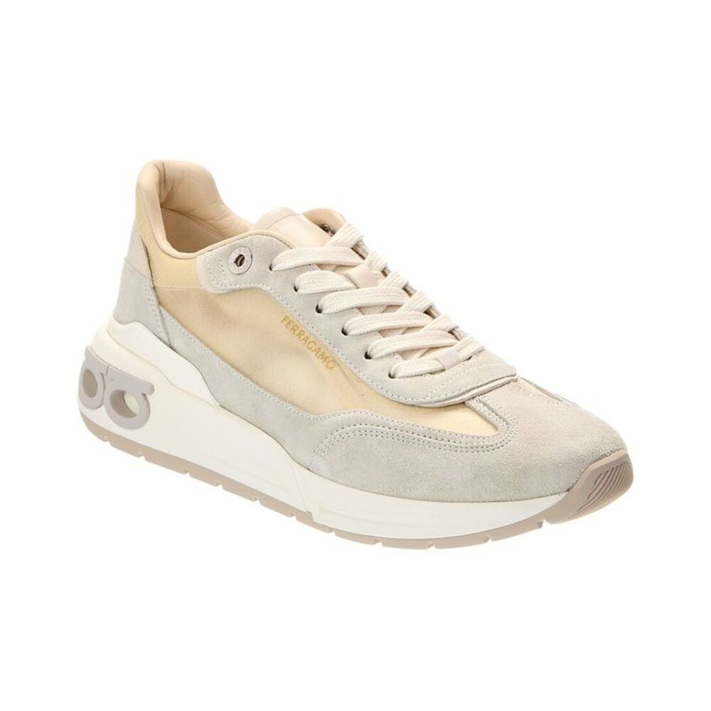 Ferragamo Cosma Clio Suede Sneaker